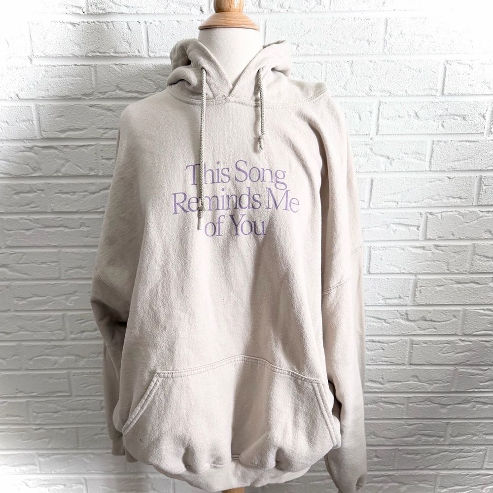 Lonely Ghost This Song Reminds Me Of You Hoodie Size XXL